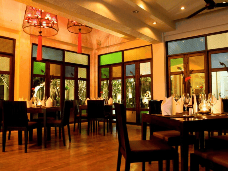 Hotelrestaurant in Chiang Mai Thailand