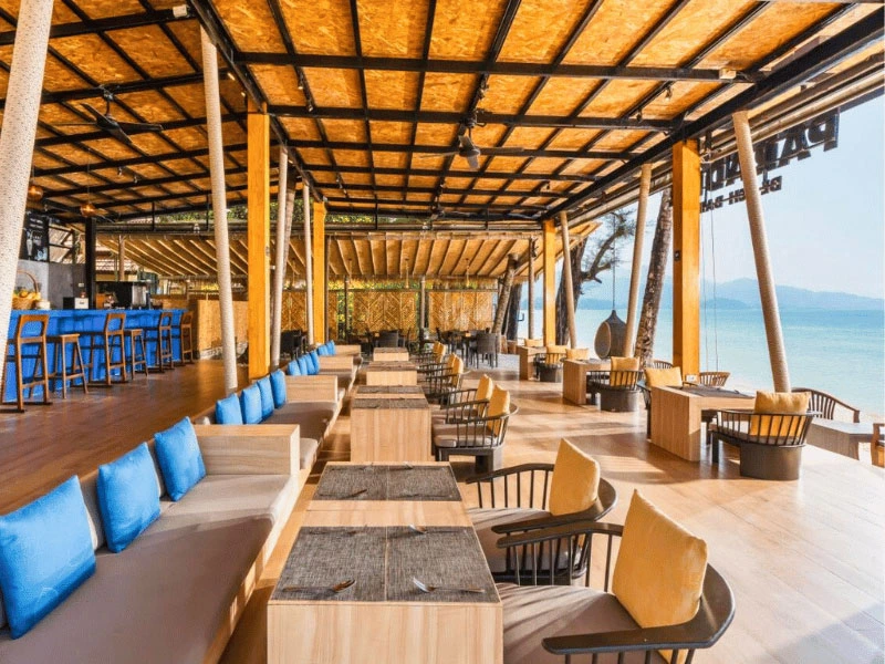 Hotelrestaurant auf Koh Chang Thailand