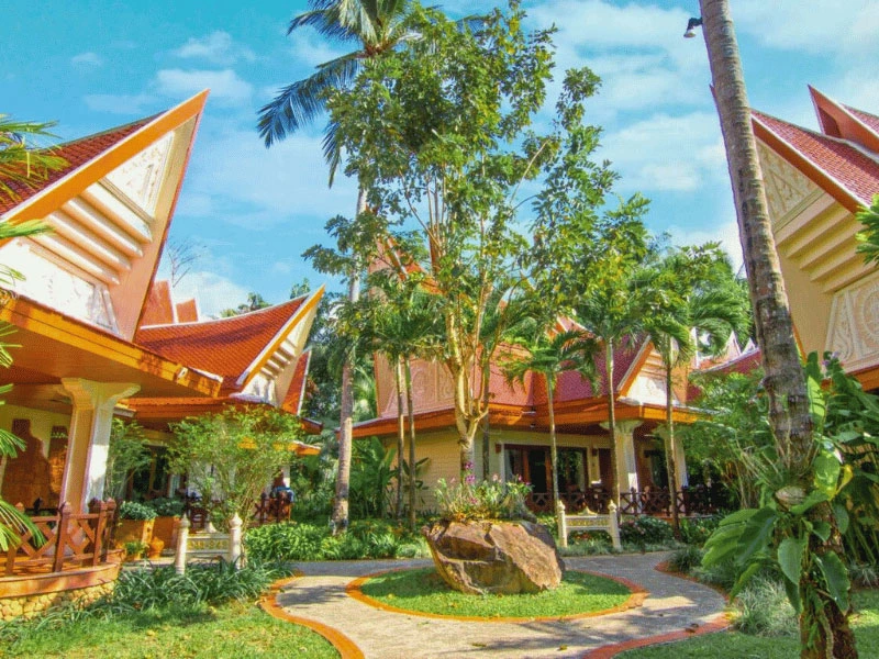 Hotelanlage auf Koh Chang Thailand