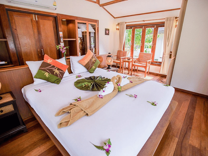 Hotelzimmer auf Koh Mook Thailand