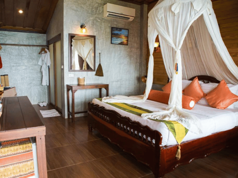 Hotelzimmer auf Koh Tao Thailand
