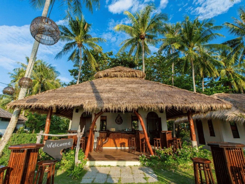 Bungalow im Hotel auf Koh Yao Yai Thailand