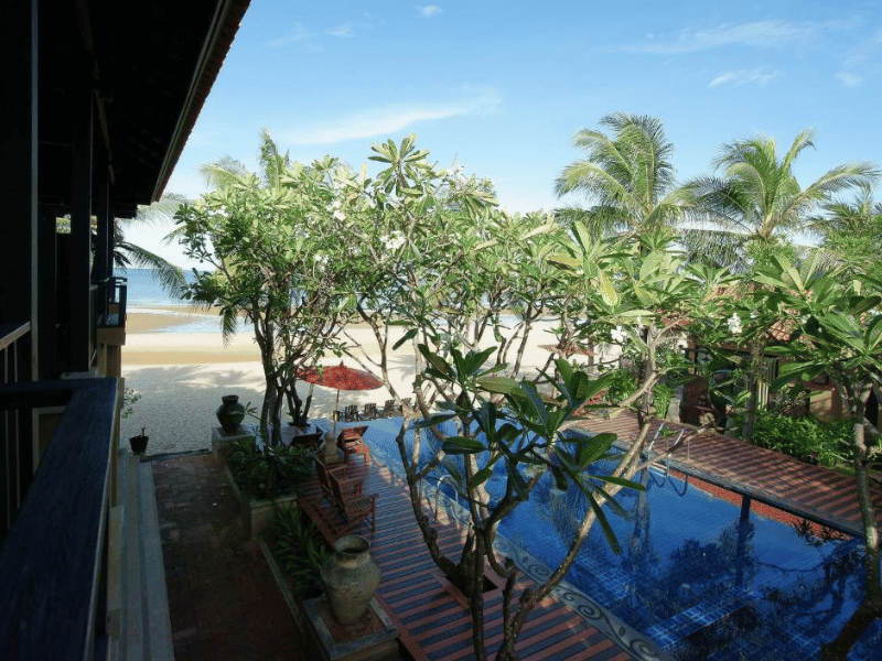Hotelpool in Pranburi Thailand