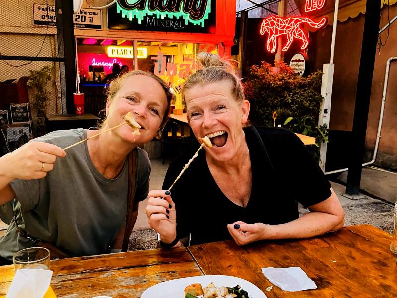 Essen während der Food Tour in Chiang Mai, Thailand