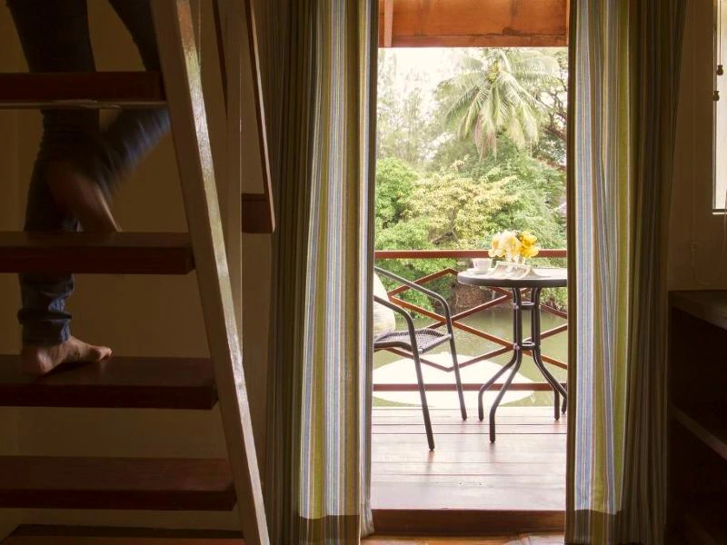 Hotelzimmer in Isaan in Thailand