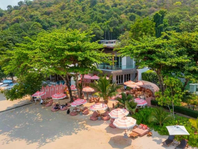 Strand Hotel auf Koh Samet, Thailand