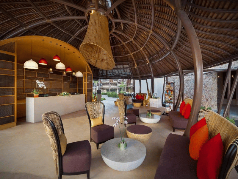 Lobby im Hotel auf Koh Samui