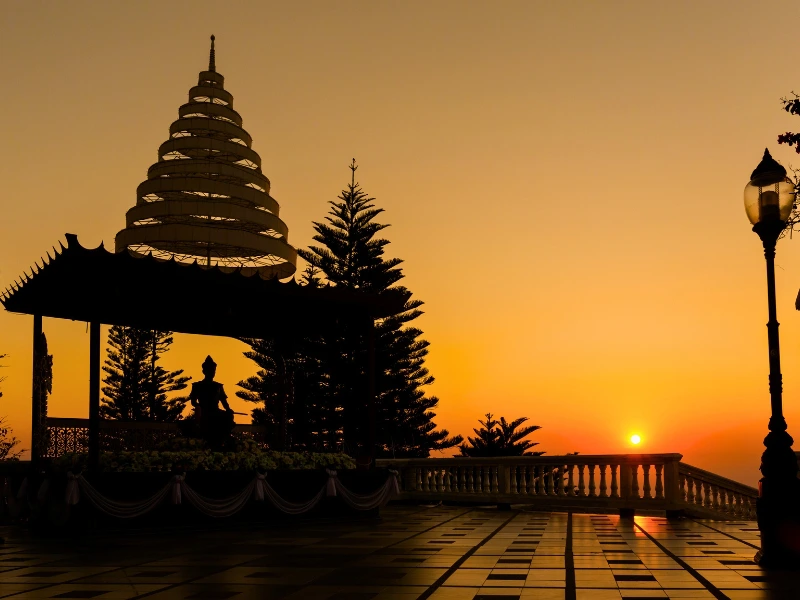 Doi Suthep Sonnenaufgang