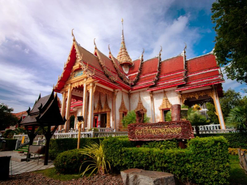 Wat Chalong Tempel in Phuket