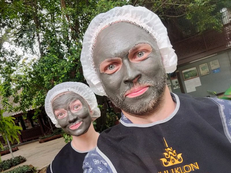 Spabehandlung in Mae Hong Son in Thailand