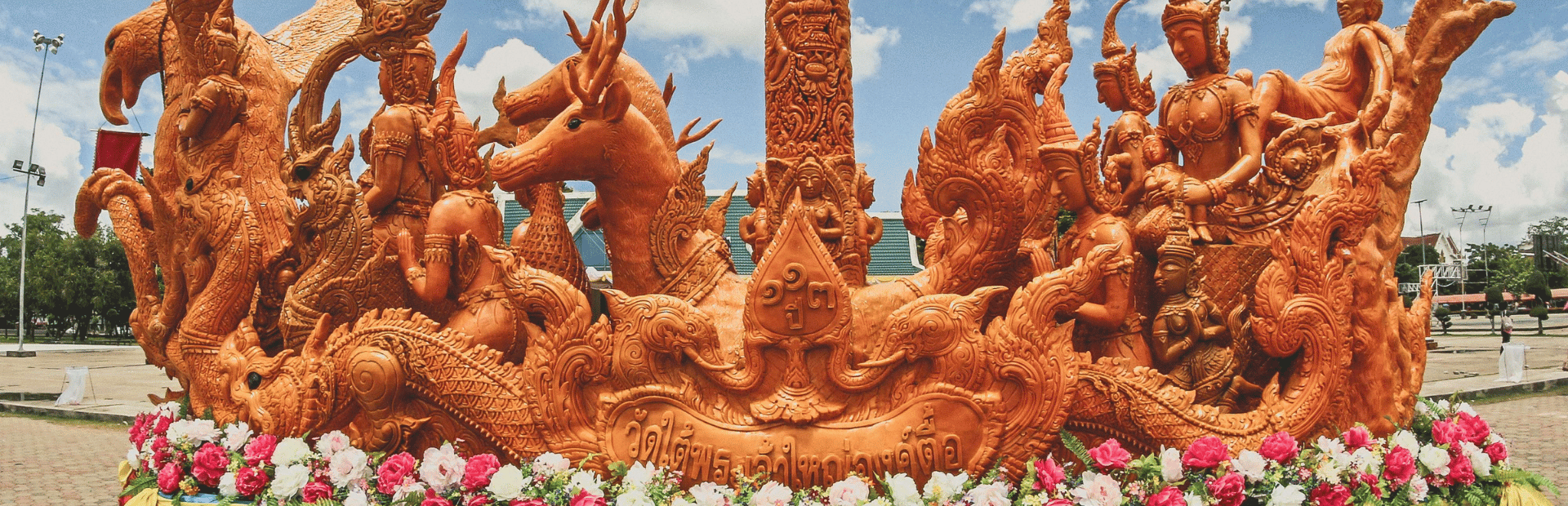 Kerzenfestival in Ubon Ratchathani, Thailand