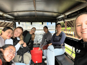 Gruppe im Khao Yai Nationalpark in Thailand