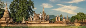Tempel in Sukhothai, Thailand