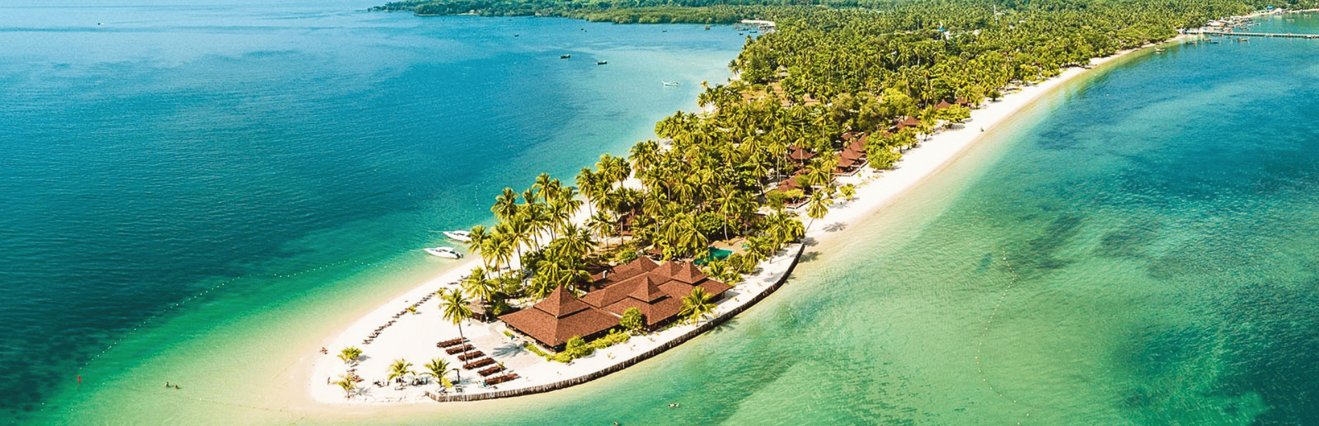 Landzunge auf Koh Mook, Thailand