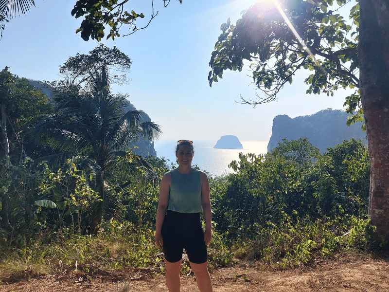Aussichtspunkt auf Koh Mook. Thailand