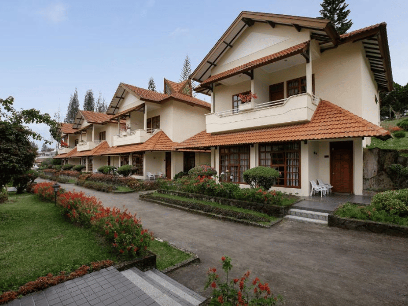 Hotel in Berastagi auf Sumatra, Indonesien