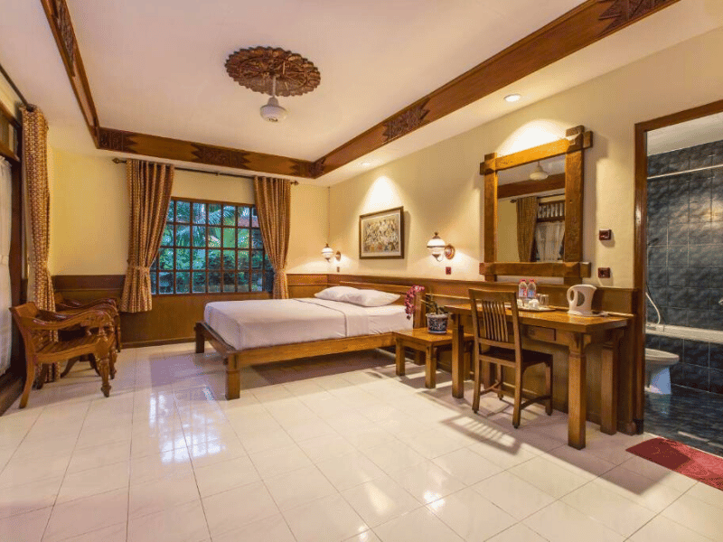 Doppelzimmer in Yogyakarta auf Java