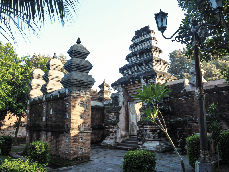 Botanischer Tempelgarten in Mataram auf Lombok