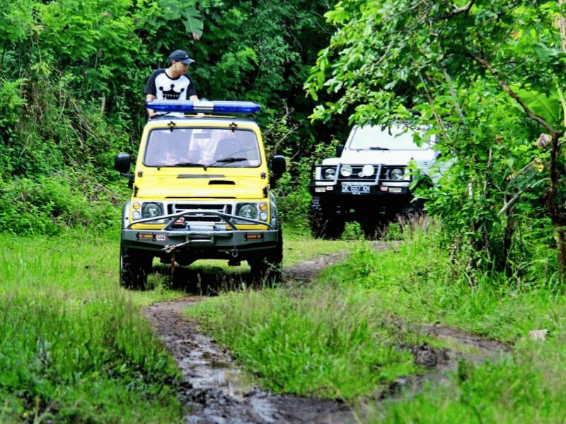 Jeeptour ins Hinterland bei Candidasa auf Bali