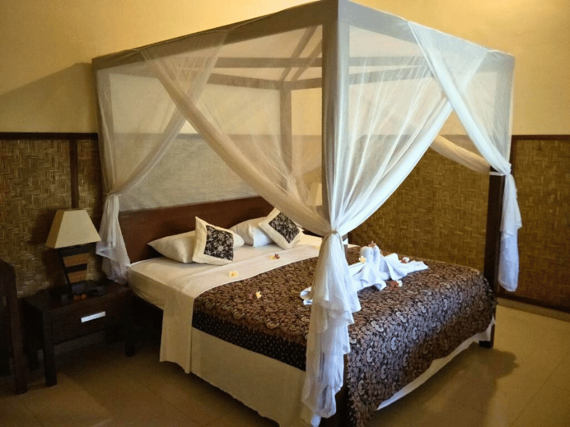 Doppelzimmer im Boutique Hotel in Lovina auf Bali