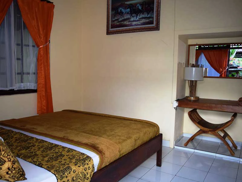 Eines der Zimmer im Homestay von Bangli