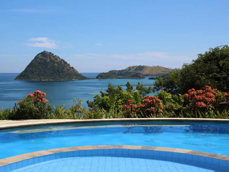 Entspannen im Hotel mit Pool in Labuhan Bajo