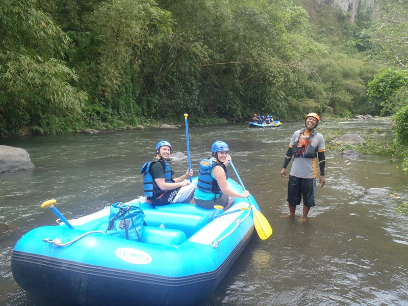 Rafting auf dem Ayung River auf Bali