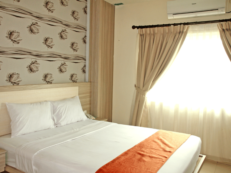 Doppelzimmer in Sengkang auf Sulawesi in Indonesien
