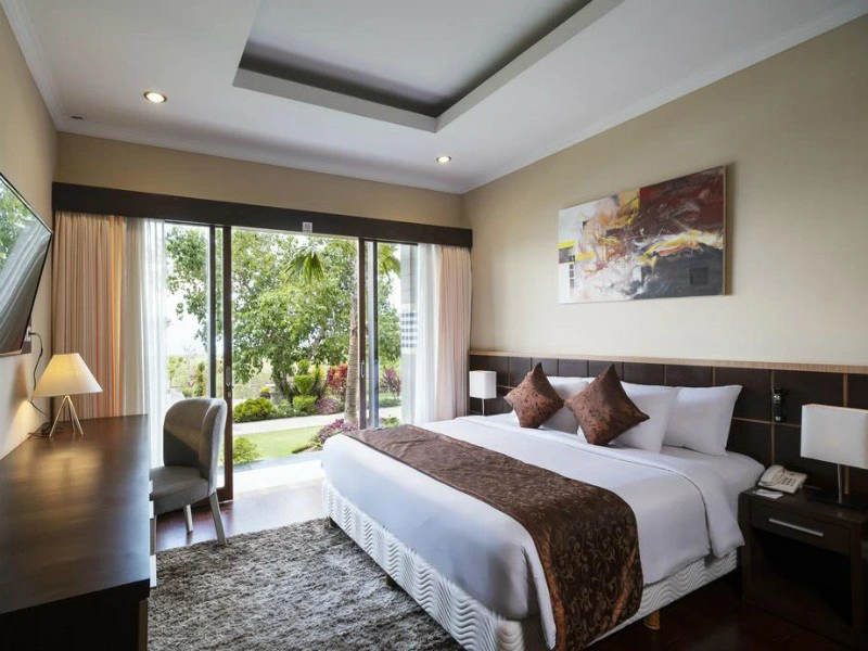 Doppelzimmer im Upgradehotel auf den Semabu Hills auf Bali
