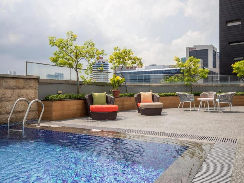 Hotelpool in Singapur