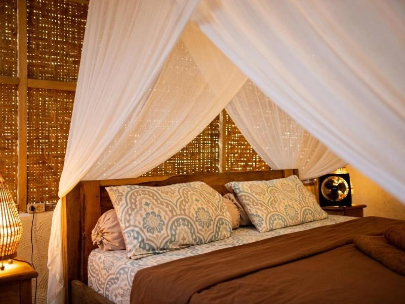 Gemütliches Hotelzimmer auf Lombok