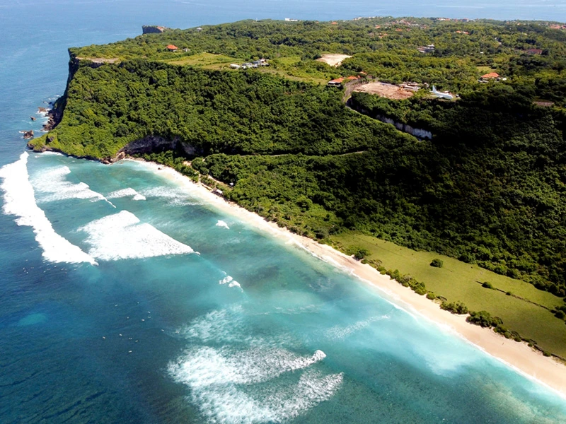 Strandansicht Nyang Nyang auf Bali