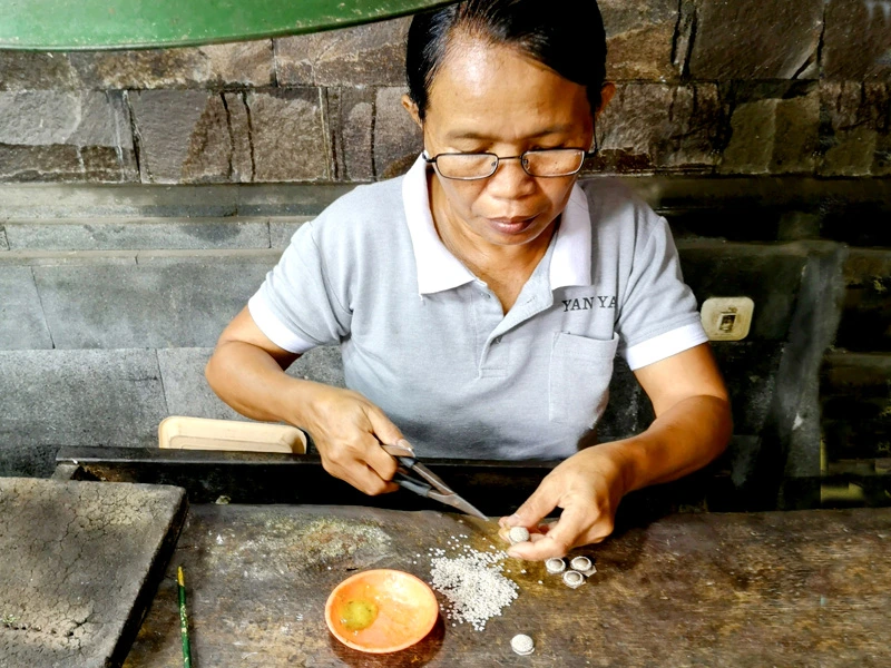 Silberschmiede bei Ubud
