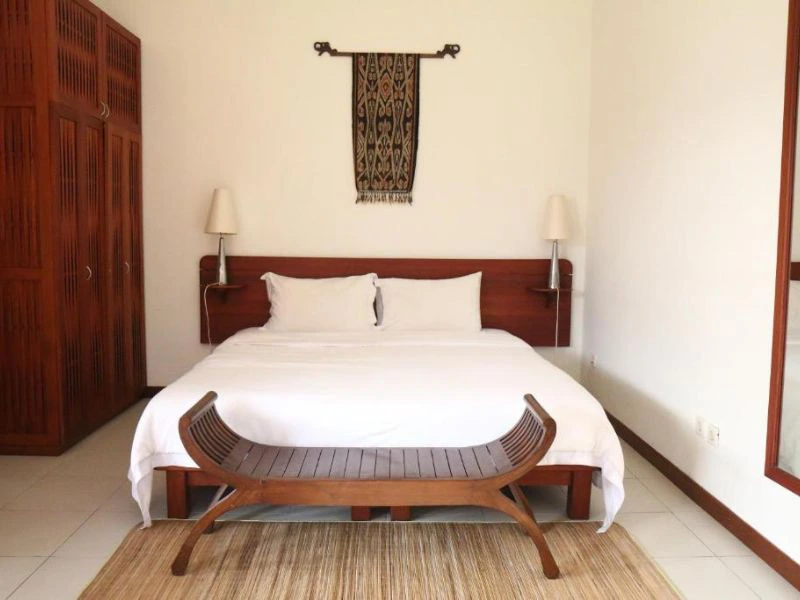 Zimmer im Hotel in Palangkaraya auf Kalimantan, Indonesien