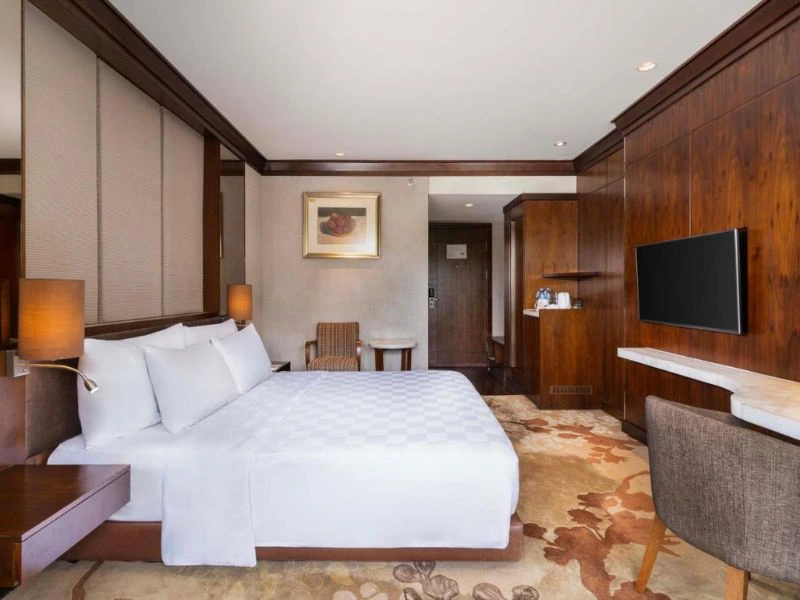 Zimmer im Hotel in Banjarmasin auf Kalimantan, Indonesien