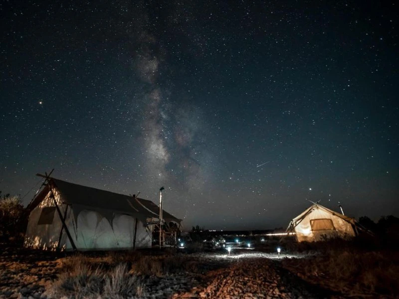 Nachthimmel, Glamping Grand Canyon