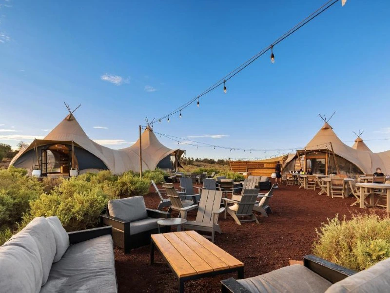 Sitzgelegenheiten, Glamping Grand Canyon