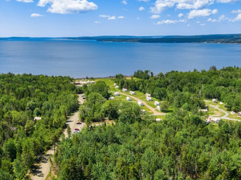 Panorama, Glamping Acadia
