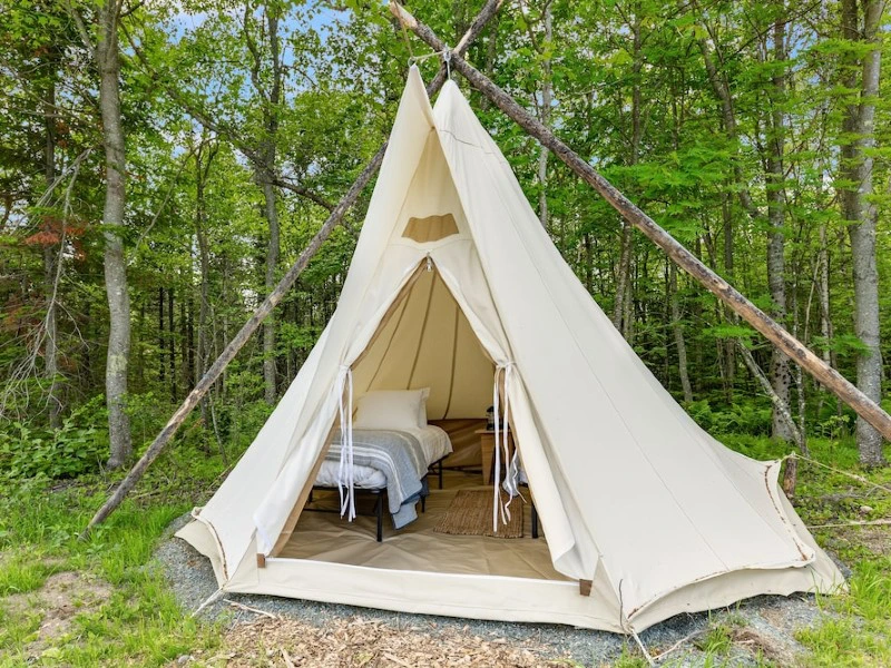 Kleines Zelt, Glamping Acadia