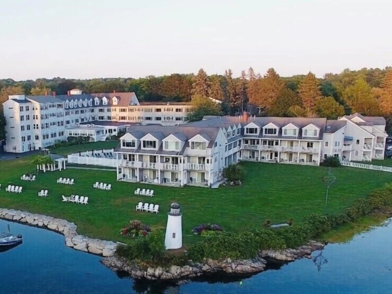 Resort von oben Kennebunkport