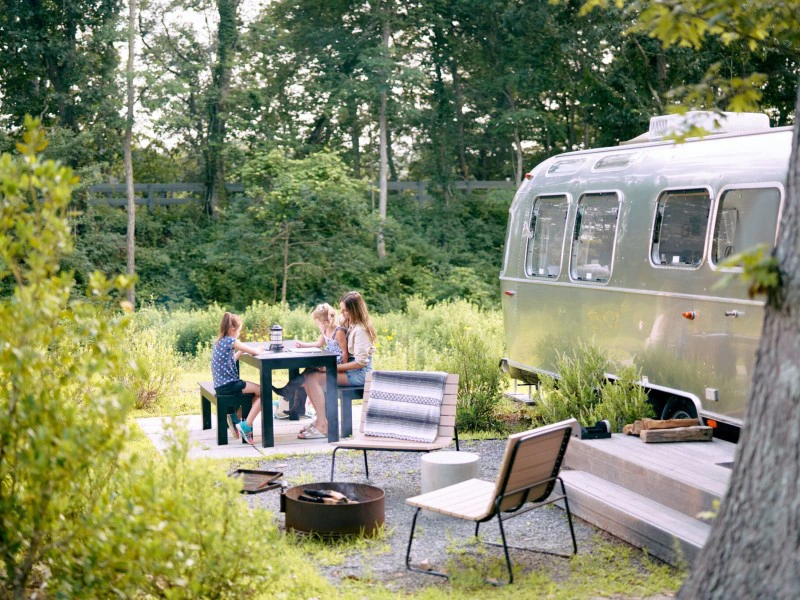 Familie, Airstreamer Cape Cod