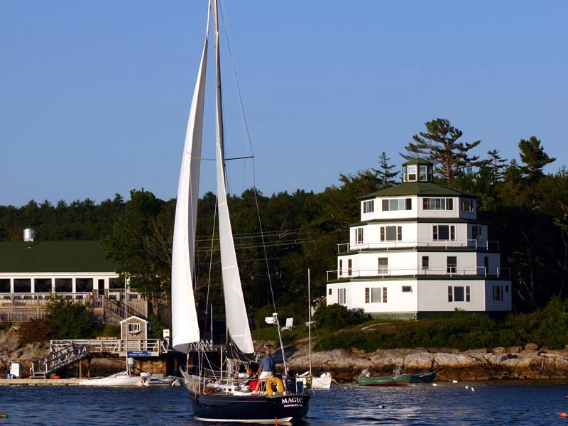Übernachtung im Leuchtturm