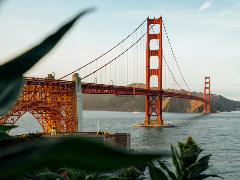 Golden Gate Bridge im Südwesten der USA