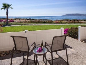 Aussicht vom Hotel in Pismo, USA