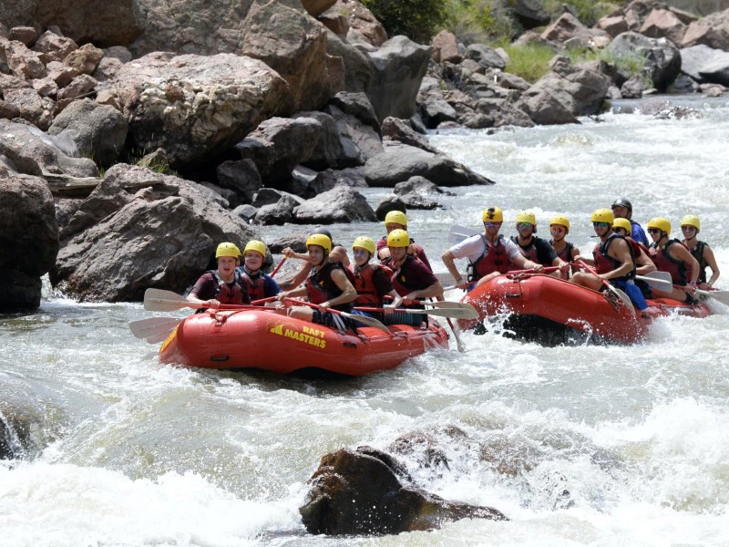 Boot im Arches bei einer USA Rundreise