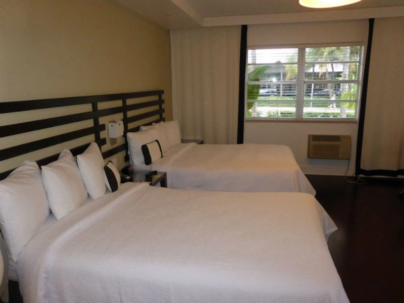 Queensize Zimmer Miami Hotel