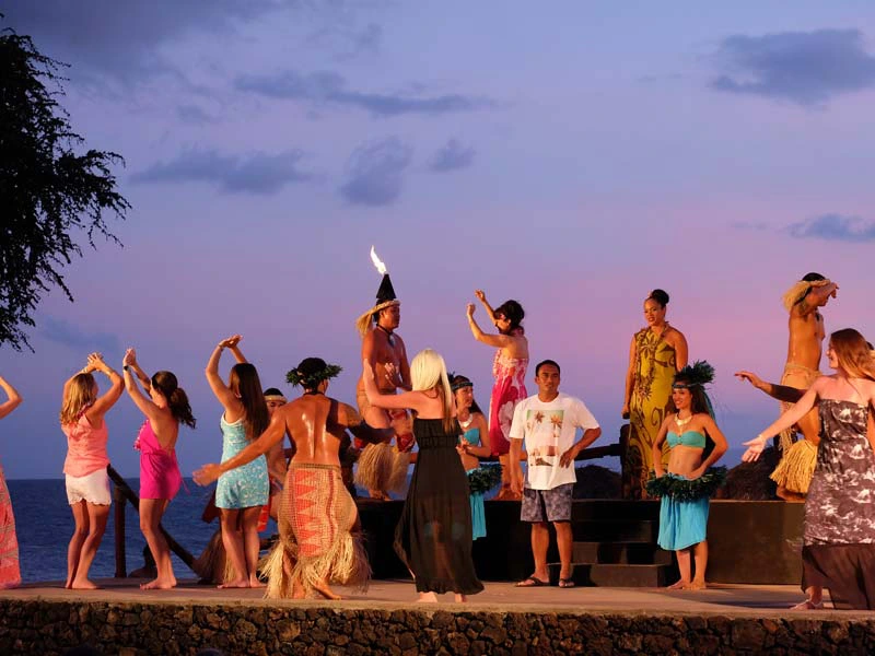 Hula Tänzer auf Maui
