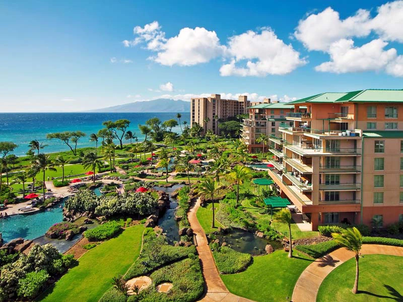 Komforthotel direkt am Strand auf Maui