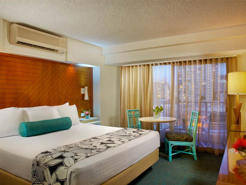 Zimmer im Stadthotel von Honolulu