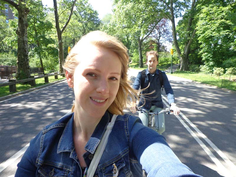 Mit dem Fahrrad durch New York